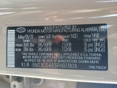 2023 Hyundai Santa Cruz SEL