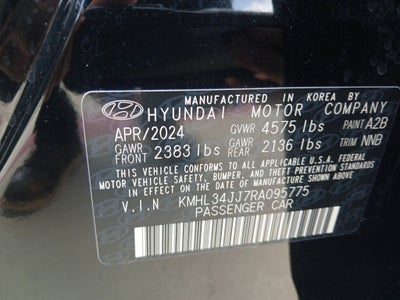 2024 Hyundai Sonata Hybrid SEL